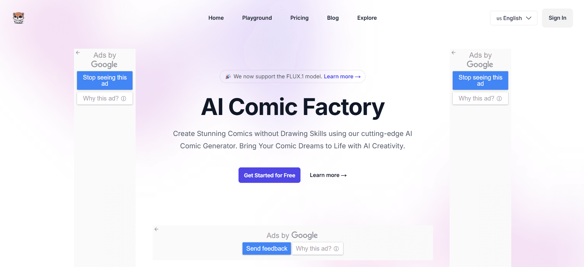 AI Comic Factory