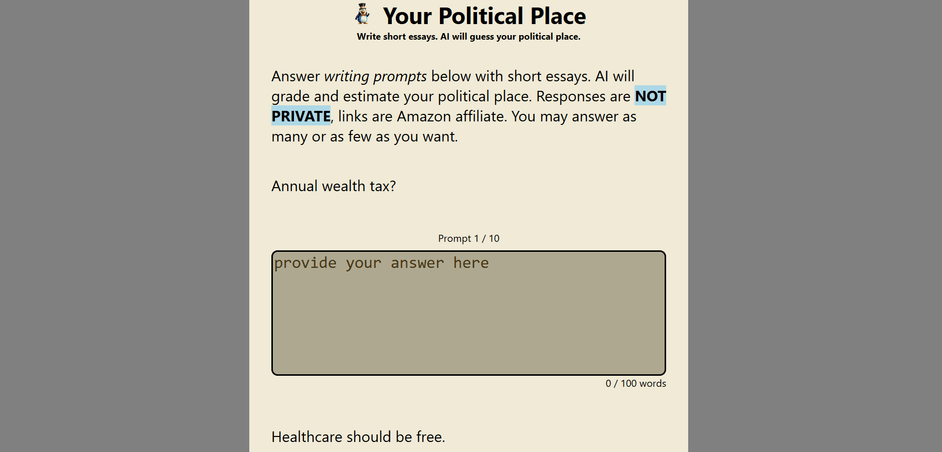 Your Political Place