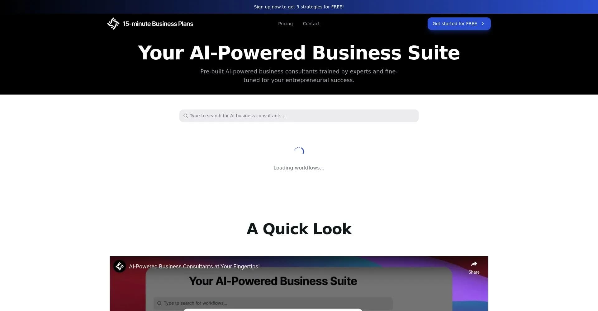 Business Plan Factory