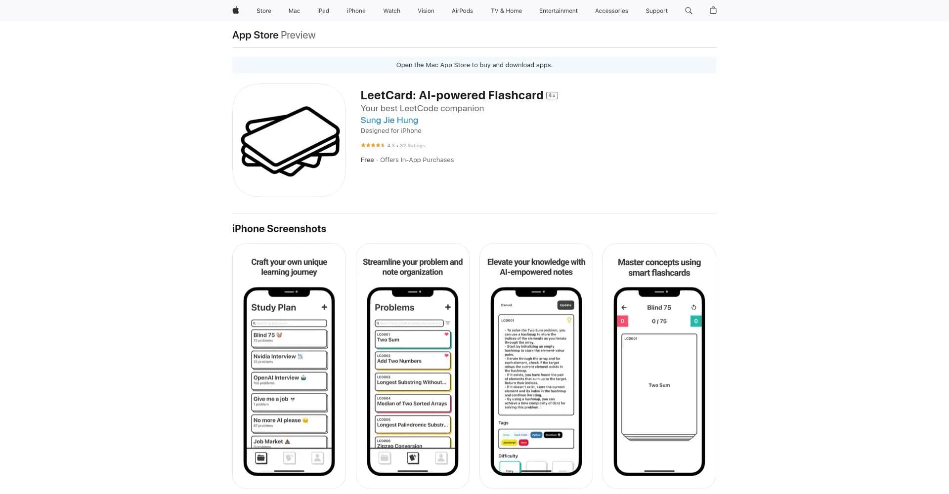 LeetCard: AI-powered Flashcard