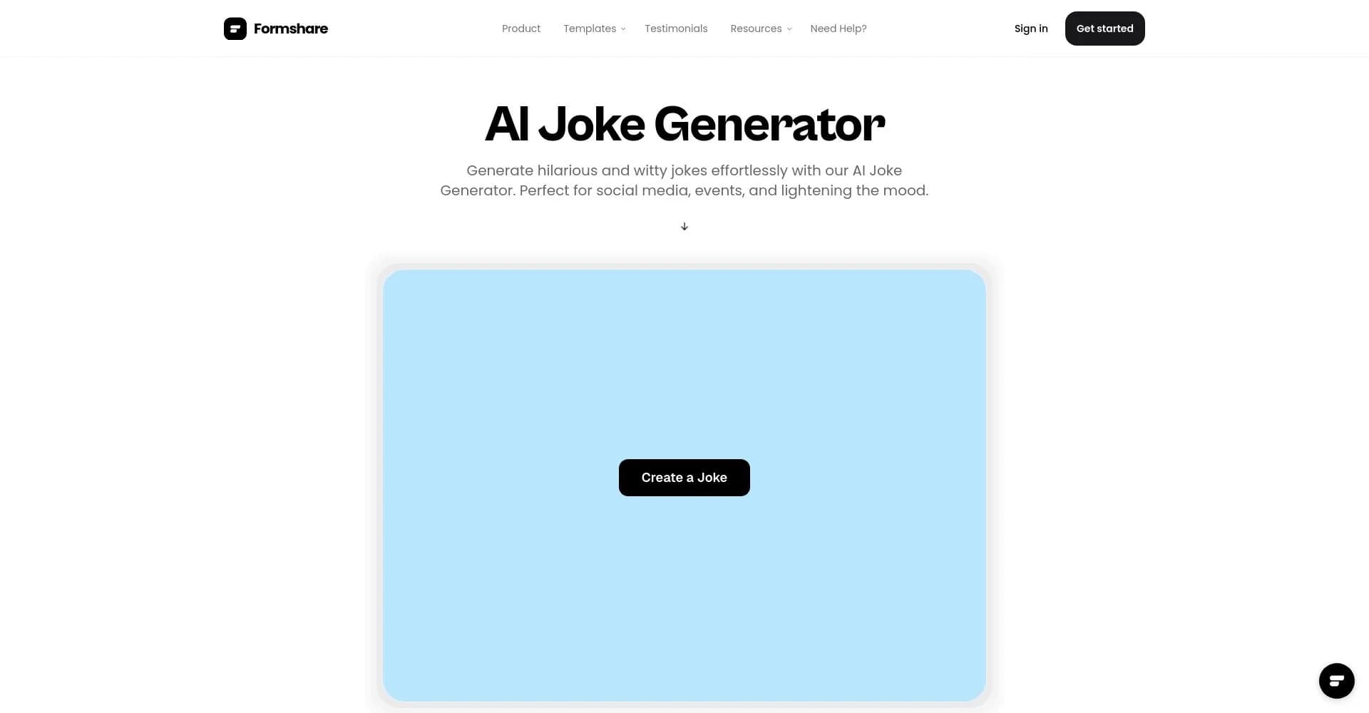 AI Joke Generator