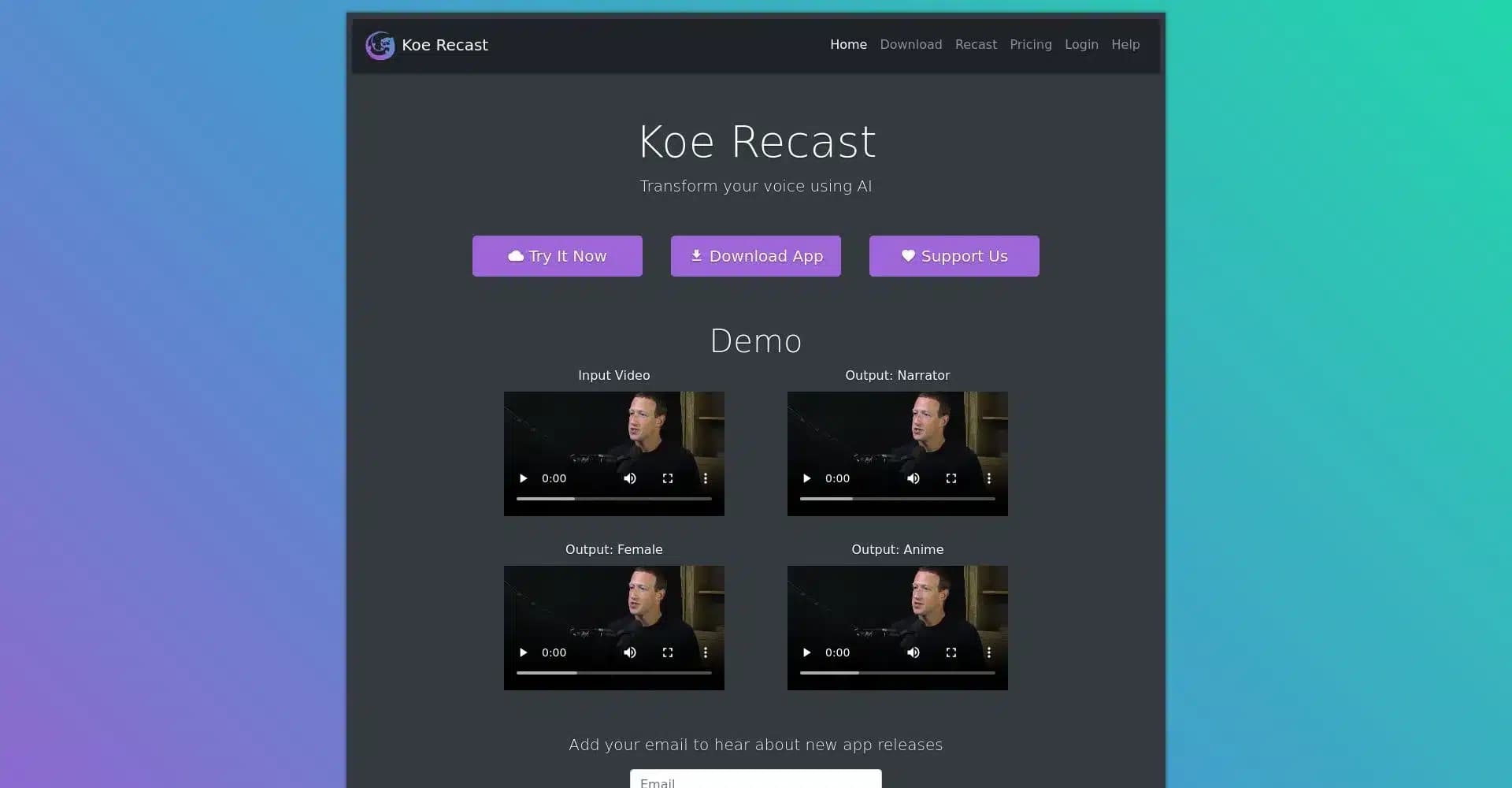 Koe Recast
