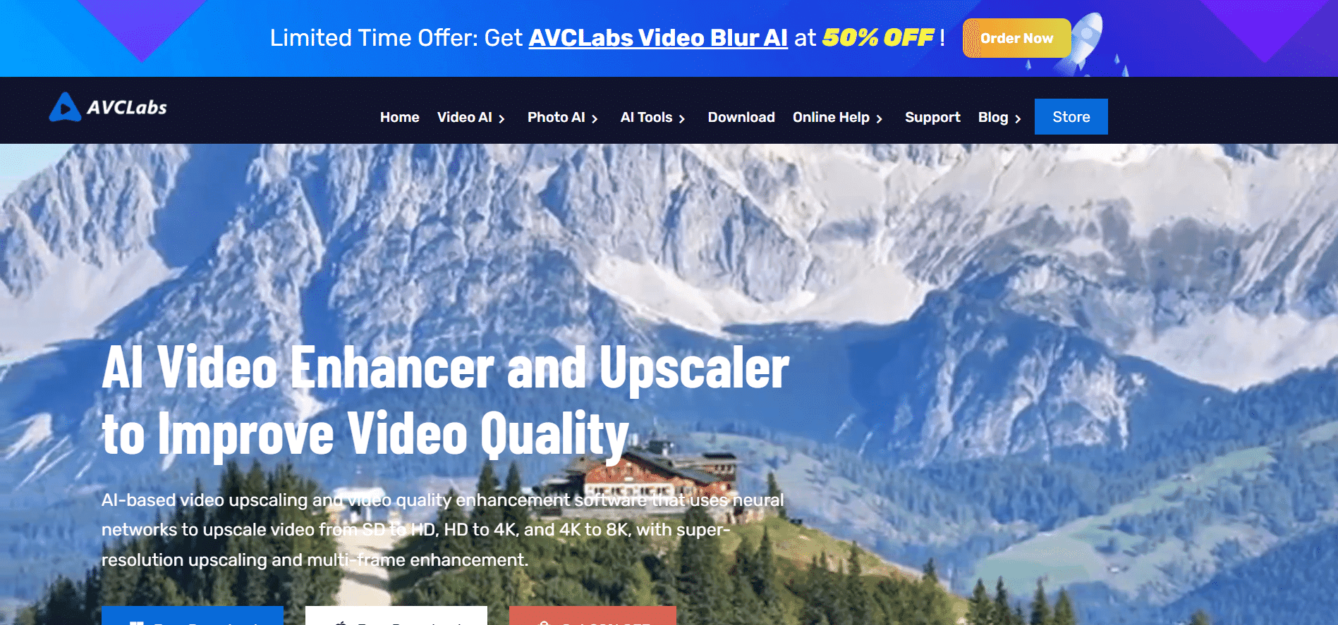 AVCLabs Video Enhancer AI