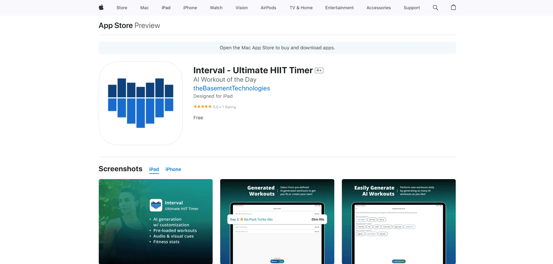 Interval – Ultimate HIIT Timer