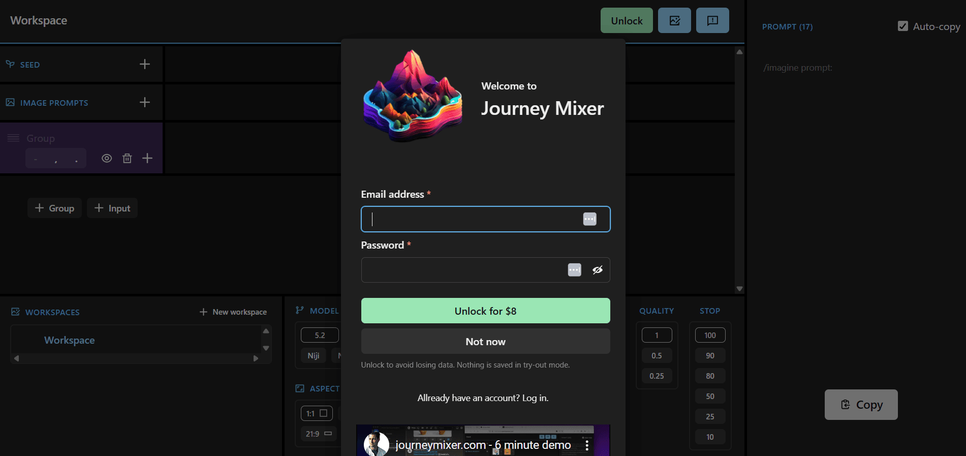 Journey Mixer