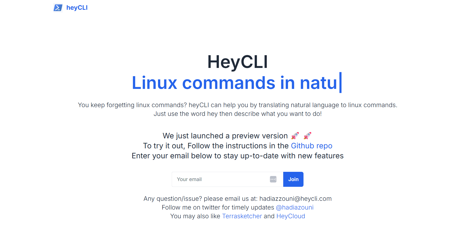 HeyCLI