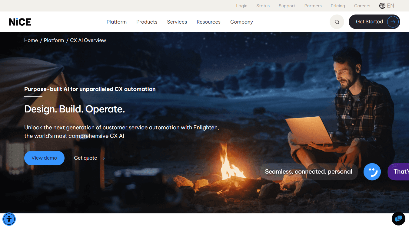 Customer Experience (CX) AI Platform