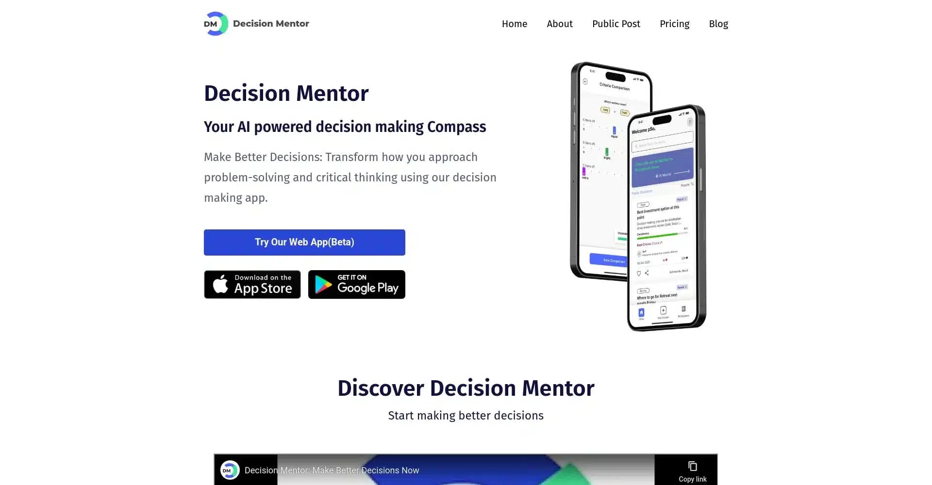 Decision Mentor