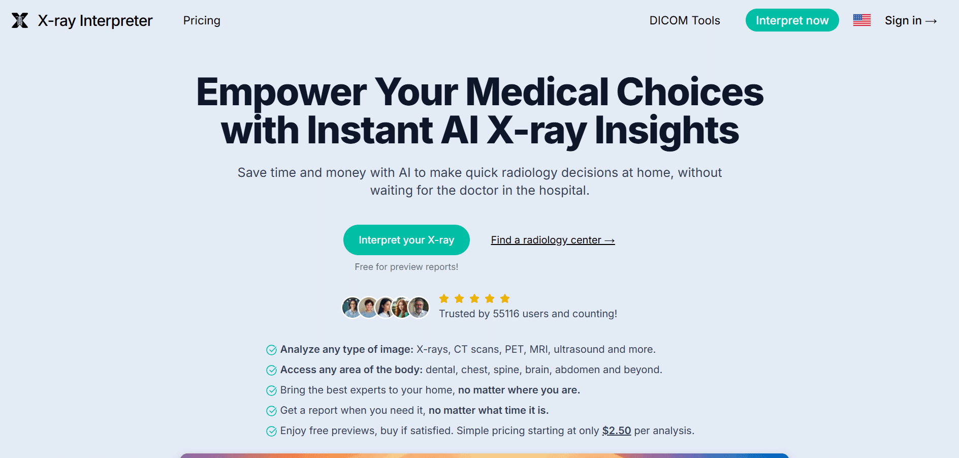 X-ray Interpreter
