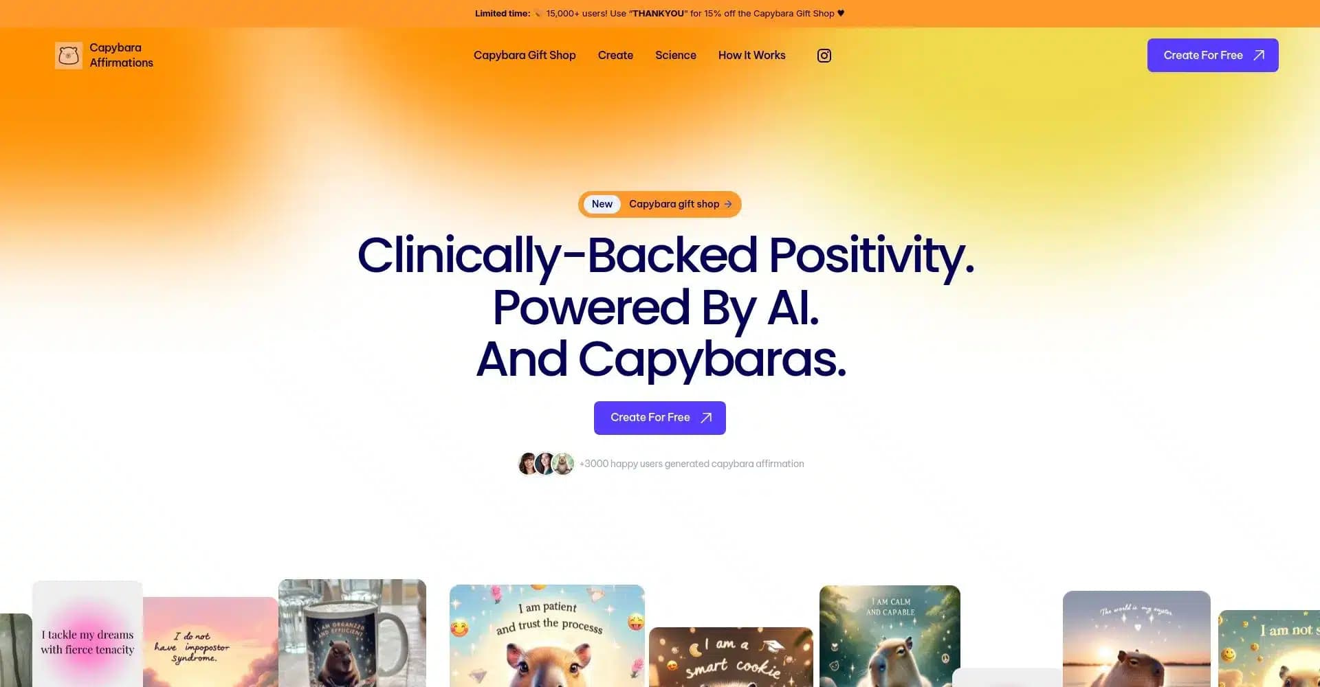 Capybara Affirmations